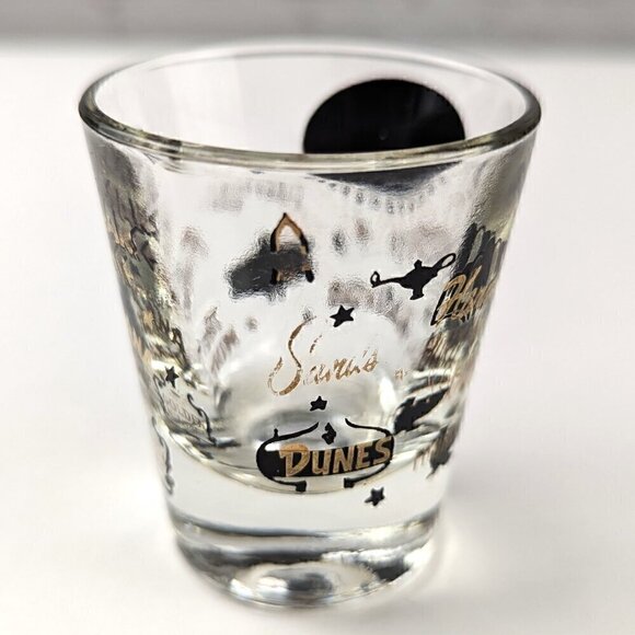 Vintage Las Vegas Hotels Souvenir Shot Glass - Picture 4 of 7